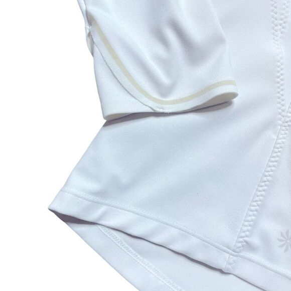 ATHLETA Run Half Zip in Powervita White Size Small - Picture 6 of 10